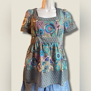 Vintage Delia’s blue blouse!